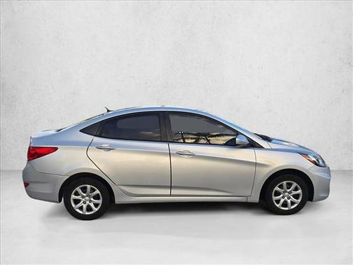 Ironman Silver Metallic 2014 Hyundai Accent GLS