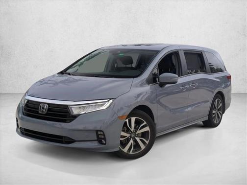 Obsidian Blue Pearl 2023 Honda Odyssey Touring