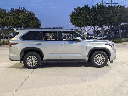 Celestial Silver Metallic 2025 Toyota Sequoia SR5