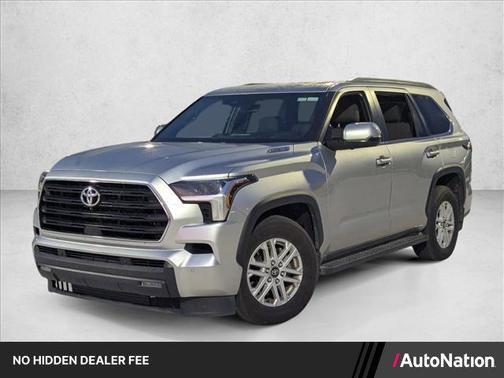 Celestial Silver Metallic 2025 Toyota Sequoia SR5