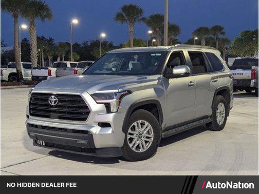 Celestial Silver Metallic 2025 Toyota Sequoia SR5