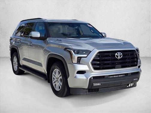 Celestial Silver Metallic 2025 Toyota Sequoia SR5
