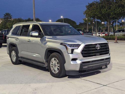 Celestial Silver Metallic 2025 Toyota Sequoia SR5