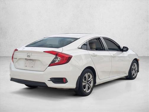 Taffeta White 2016 Honda Civic LX