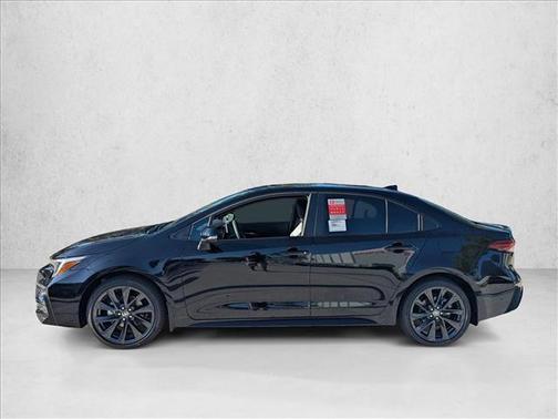 Midnight Black Metallic 2026 Toyota Corolla XSE