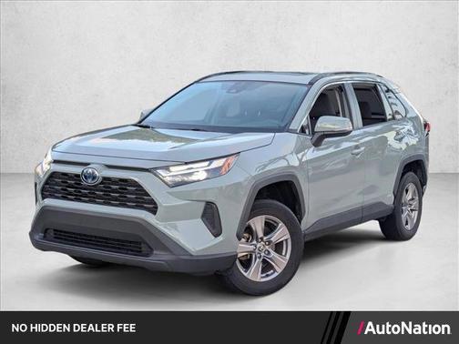 Lunar Rock 2022 Toyota RAV4 Hybrid XLE