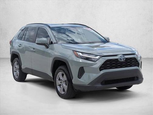 Lunar Rock 2022 Toyota RAV4 Hybrid XLE