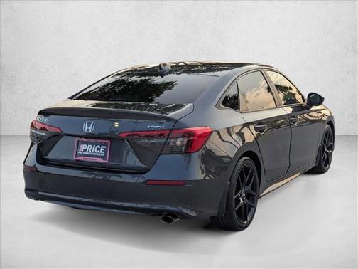 Meteorite Gray Metallic 2024 Honda Civic Sport
