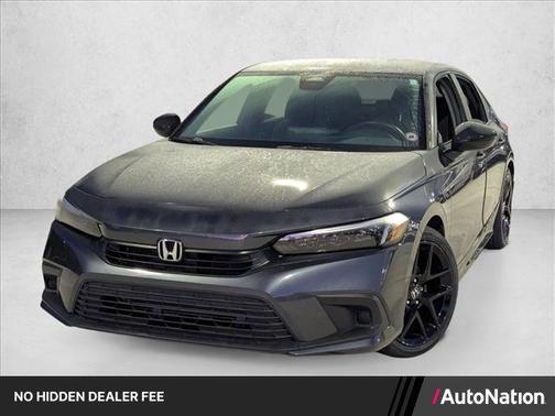 Meteorite Gray Metallic 2024 Honda Civic Sport