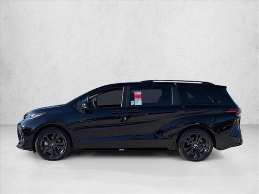 Midnight Black Metallic 2026 Toyota Sienna XSE 7 Passenger
