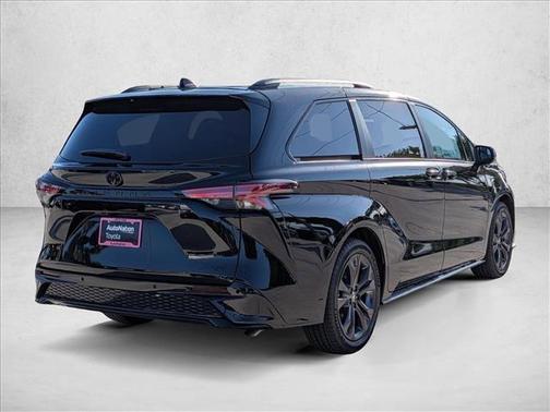 Midnight Black Metallic 2026 Toyota Sienna XSE 7 Passenger