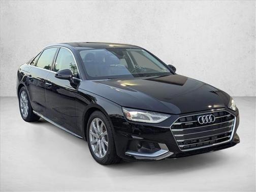 Mythos Black Metallic 2021 Audi A4 40 Premium