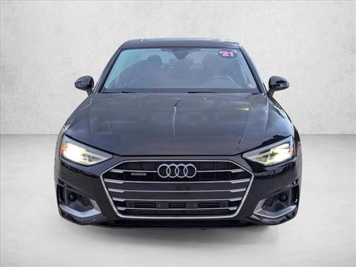 Mythos Black Metallic 2021 Audi A4 40 Premium