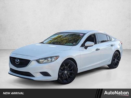Snowflake White Pearl Mica 2016 Mazda Mazda6 i Touring
