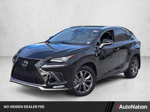 Obsidian 2021 Lexus NX 300 F Sport