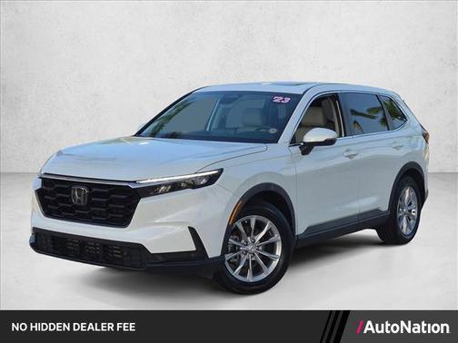 Platinum White Pearl 2023 Honda CR-V EX-L 2WD