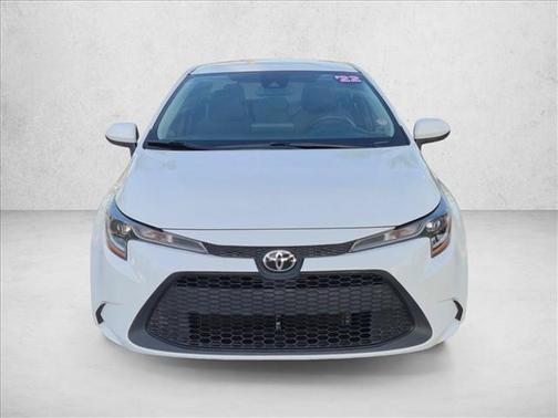 White 2022 Toyota Corolla LE