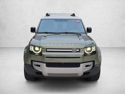 Pangea Green Metallic 2021 Land Rover Defender 110 SE
