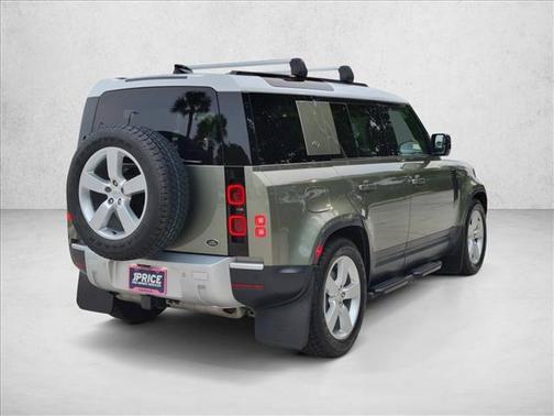 Pangea Green Metallic 2021 Land Rover Defender 110 SE