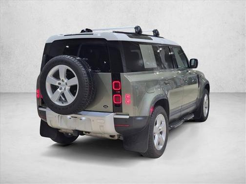 Pangea Green Metallic 2021 Land Rover Defender 110 SE