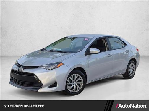 Classic Silver Metallic 2018 Toyota Corolla LE