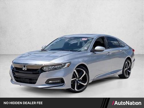 Lunar Silver Metallic 2020 Honda Accord Sport 2.0T