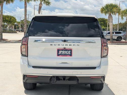 Summit White 2024 Chevrolet Suburban LT