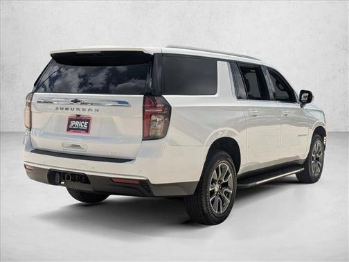 Summit White 2024 Chevrolet Suburban LT