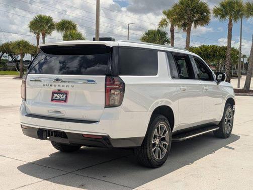 Summit White 2024 Chevrolet Suburban LT