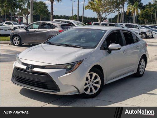 Classic Silver Metallic 2024 Toyota Corolla LE
