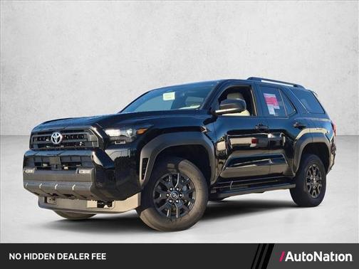 Black 2026 Toyota 4Runner SR5