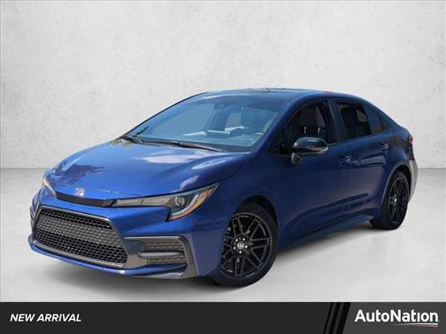 Blue 2022 Toyota Corolla SE