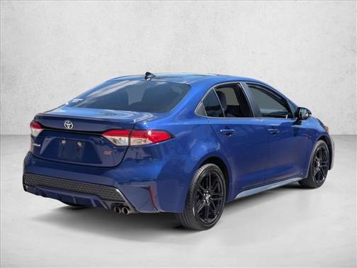 Blue 2022 Toyota Corolla SE