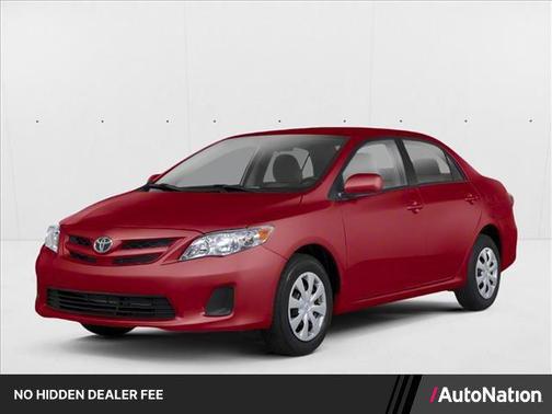 Barcelona Red Metallic 2013 Toyota Corolla LE