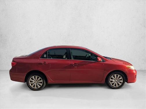 Barcelona Red Metallic 2013 Toyota Corolla LE