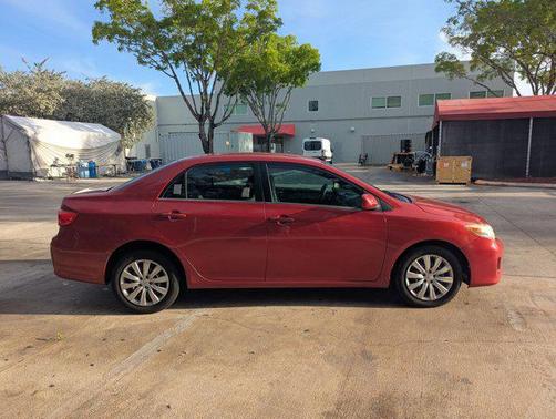 Barcelona Red Metallic 2013 Toyota Corolla LE