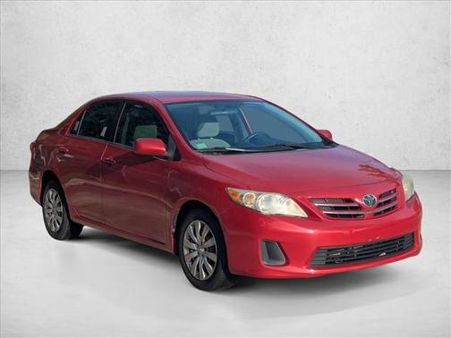Barcelona Red Metallic 2013 Toyota Corolla LE