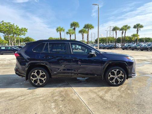 Blueprint/Midnight Black Metallic 2023 Toyota RAV4 Prime XSE