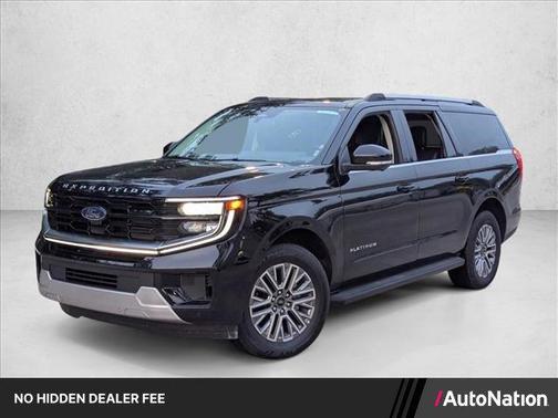 Agate Black Metallic 2026 Ford Expedition Max Platinum