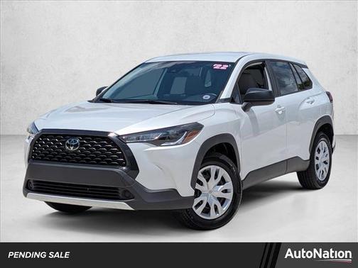 Wind Chill Pearl 2022 Toyota Corolla Cross L