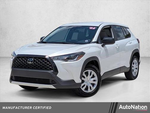Wind Chill Pearl 2022 Toyota Corolla Cross L