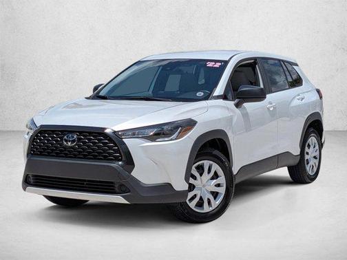 Wind Chill Pearl 2022 Toyota Corolla Cross L