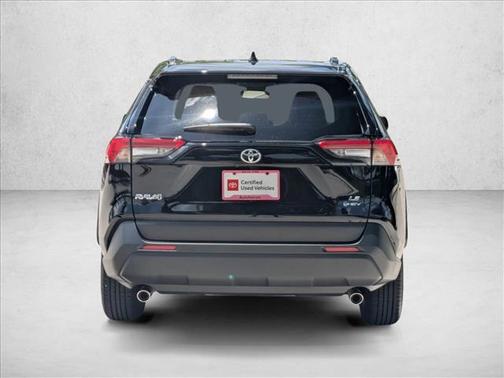 Midnight Black Metallic 2025 Toyota RAV4 Hybrid LE