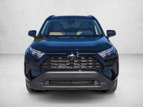 Midnight Black Metallic 2025 Toyota RAV4 Hybrid LE