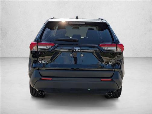 Midnight Black Metallic 2025 Toyota RAV4 Hybrid LE