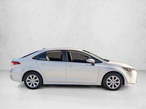 White 2022 Toyota Corolla LE