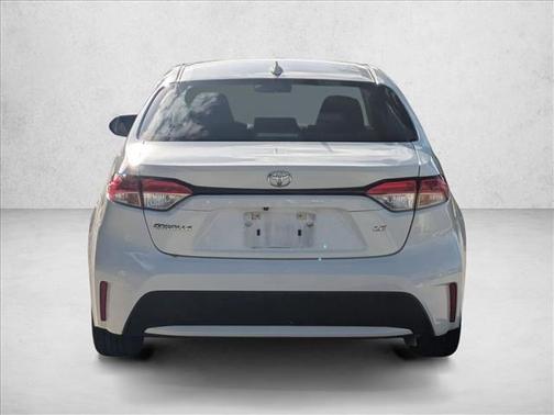 White 2022 Toyota Corolla LE