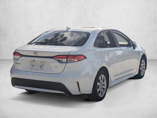 White 2022 Toyota Corolla LE
