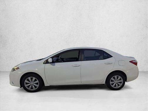 Super White 2014 Toyota Corolla LE