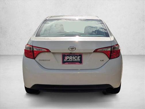Super White 2014 Toyota Corolla LE
